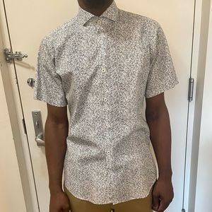 Jared Lang Short Sleeve Dress Shirt